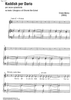 Kaddish per Dario - Score
