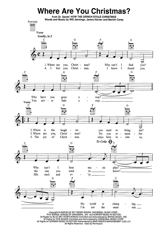 Where Are You Christmas?