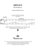 Minuet from Sonatina in C