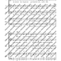 Wie schön leuchtet der Morgenstern - Score