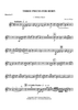 Three Pieces for Horn - F Horn