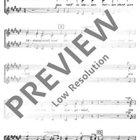 Nacht und TrÄume - Choral Score