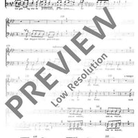 Ein jegliches hat seine Zeit - Choral Score