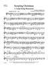 Keeping Christmas: Seven English Carols for String Trio - Violin 2 (for Viola)