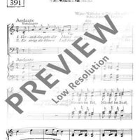 Verstohlen geht der Mond auf - Choral Score