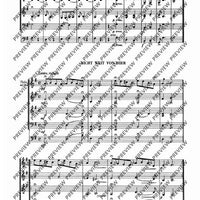 4 Easy Dance Pieces / 6 Hungarian Folksongs - Score