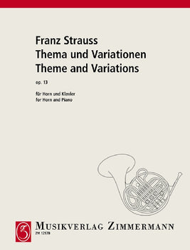 Theme and Variations - Piano Score With Solo Part