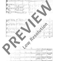 Wind Quintet - Score and Parts