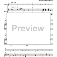 Christmas Carol Fantasies for Violin and Piano