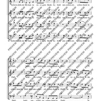 Sommermorgen in C major - Choral Score