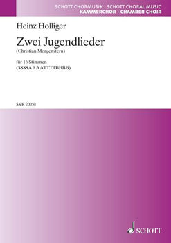 Zwei Jugendlieder - Choral Score