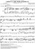 I Don't Care Who Knows It - Piano Score