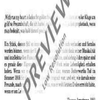 A Shropshire Lad - Full Score