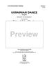 Ukrainian Dance (Hopak) - Score