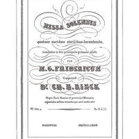 Missa Solemnis - Choral Score