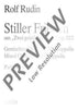Stiller Frieden - Choral Score