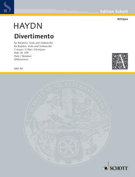 Divertimento No. 109 in C major - Set of Parts