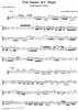 Trio Sonata in C Major - Violin/Flute 2