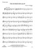 The Boom-Boom Galop - Bass Clarinet
