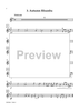 First Finger Suite - Three Movements for Open Strings and First Finger for String Orchestra - Violin 1