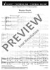 Bruder Nacht - Choral Score