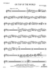 On Top of the World - Bb Clarinet 1