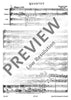 String Quartet E minor - Full Score
