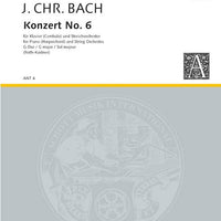 Concerto No. 6 G Major - Score