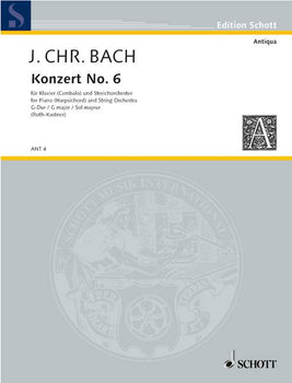 Concerto No. 6 G Major - Score