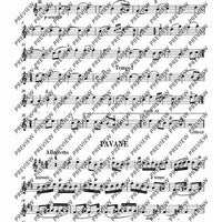 Chanson Louis XIII. et Pavane