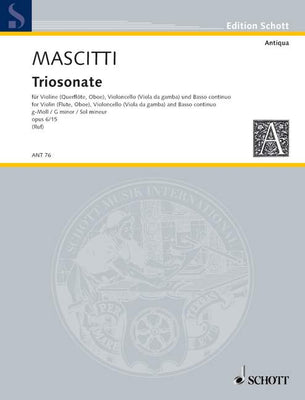 Triosonata g minor - Set of Parts