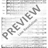 Wir haben dir Klatsch auf Geklatsche gemacht - Choral Score