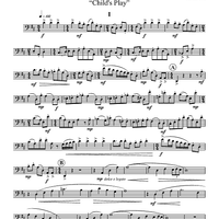 Sonata for Euphonium and Piano "Child's Play" - Euphonium BC/TC
