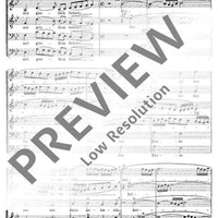 Eine deutsche Liedmesse - Choral Score