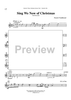 Sing We Now of Christmas - Noël Nouvelet - Bb Clarinet 1