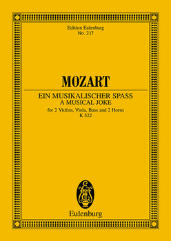 A Musical Joke F major - Full Score