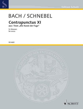 Bach-Contrapuncti - Choral Score