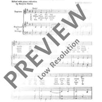 Upon My Lap - Choral Score