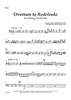 Overture to Rodelinda - Bass