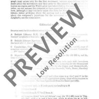 Organ Concerto No. 1 G Minor - Full Score