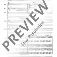 Drei Lieder über den Schnee - Score and Parts