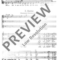 Die kleinen Jahreszeiten - Choral Score