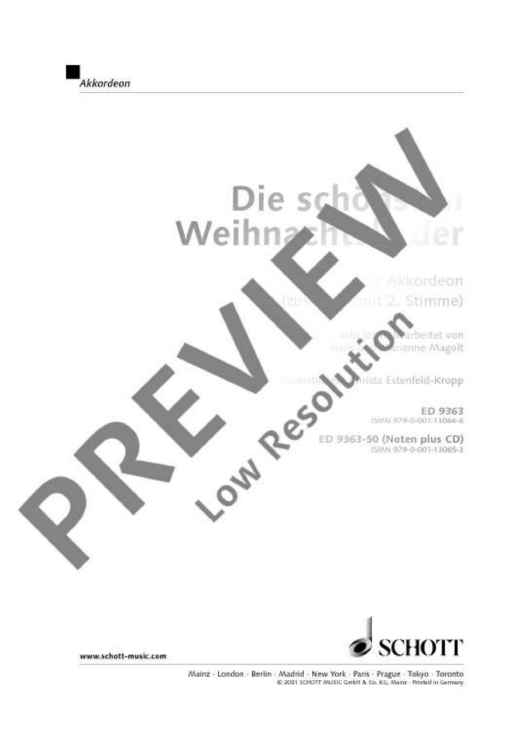 Die schönsten Weihnachtslieder