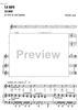 La dì (The day - 4 friuli songs) - Score