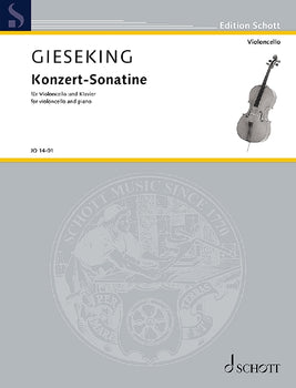 Concert sonatina - Piano Score With Solo Part