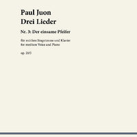 Drei Lieder