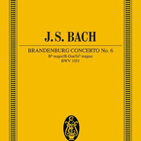 Brandenburg Concerto No. 6 Bb major - Full Score