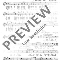 Liederreigen nach Volksweisen - Choral Score