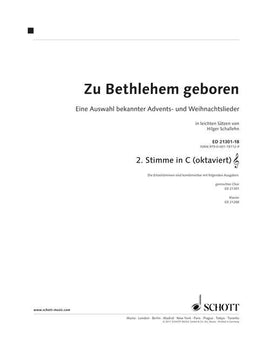 Zu Bethlehem geboren - Treble Recorder/Mallet Instrument 2 TC