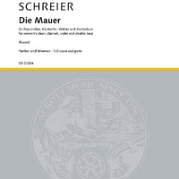 Die Mauer - Score and Parts